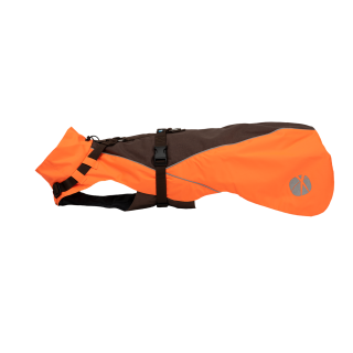Coat Harness Protect luminous orange/ brown XS/34