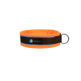 Collar protect  3 luminous orange/brown